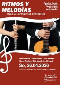 Konzert Ritmos y Melodías. Musik aus Spanien und Südamerika