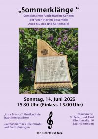 Veeh-Harfen-Konzert „Sommerklänge“