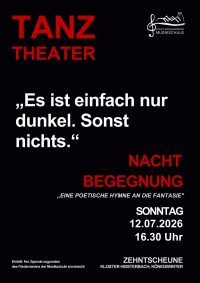 Tanztheater „Nachtbegegnung“ mit Live-Musik von Björn Raithel